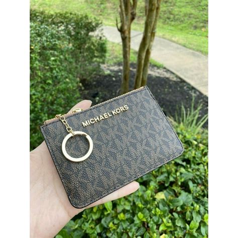 michael kors card holder with chain